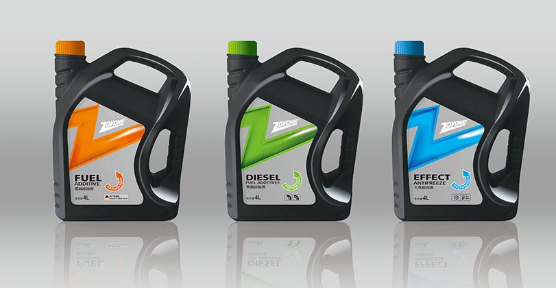 ZOVONE包裝設計—燃油添加劑4l包裝效果圖