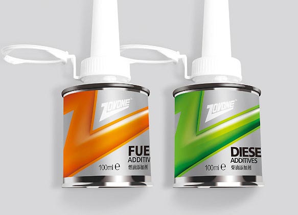 ZOVONE包裝設計—燃油添加劑100ML包裝效果圖（二）