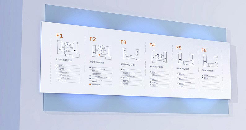 立面導視牌設計
